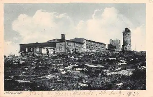 Brocken (Harz) Partie gl1924 174.129