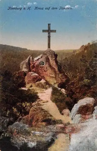 Ilsenburg (Harz) Kreuz auf dem Ilsenstein ngl 174.118