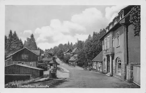 Schierke (Harz) Dorfstraße gl1959 174.186