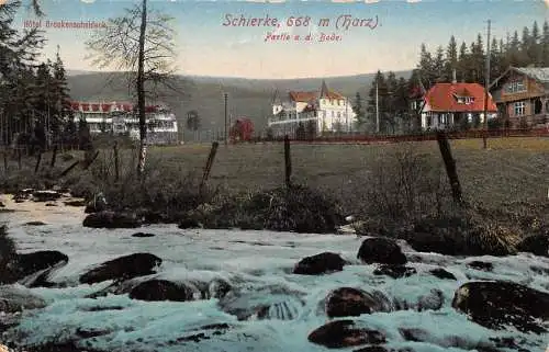 Schierke (Harz) Partie a. d. Bode feldpgl1916 174.178