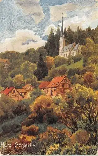 Schierke (Harz) Panorama gl1903 174.182