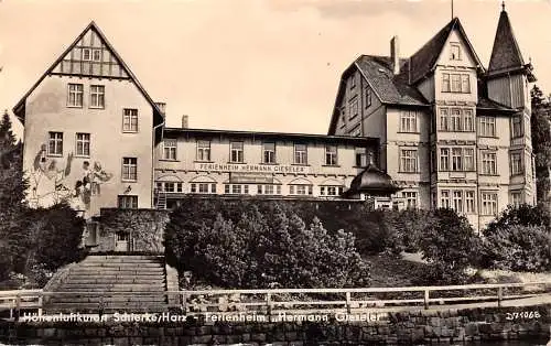 Schierke (Harz) Erholungsheim "Hermann Gieseler" gl1958 174.204