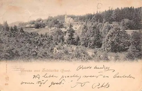 Schierke (Harz) Panorama gl1898 174.193