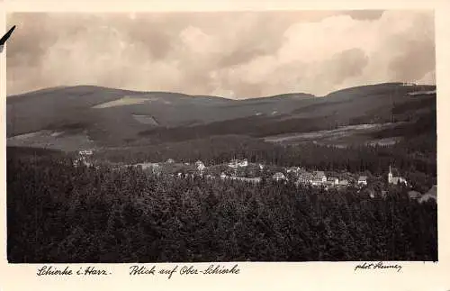 Schierke (Harz) Blick auf Oberschierke gl1936 174.206