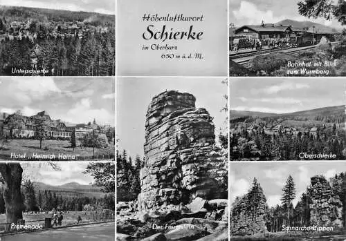 Schierke (Harz) Mehrbildkarte gl1960 174.216
