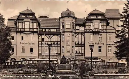 Schierke (Harz) Ferienheim "Franz Mehring" gl1959 174.200