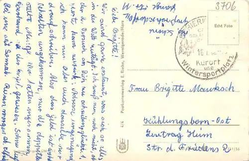 Schierke (Harz) Mehrbildkarte gl1962 174.207