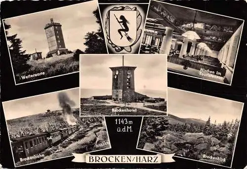 Brocken (Harz) Mehrbildkarte gl1959 174.217