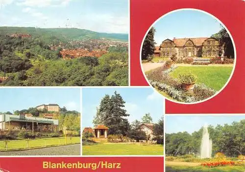 Blankenburg / Harz Mehrbildkarte gl1990 174.225