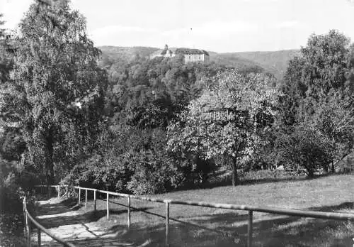 Blankenburg / Harz Blick zum Schloß gl1988 174.226