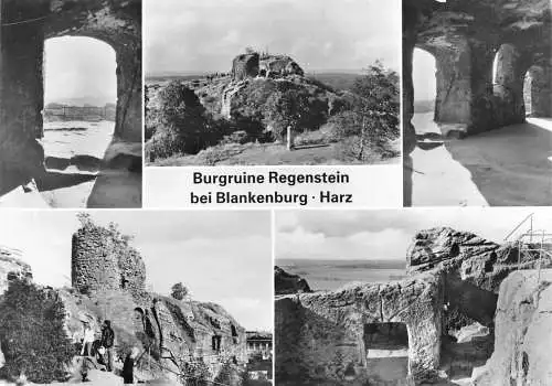 Blankenburg / Harz Burgruine Regenstein gl1980 174.231