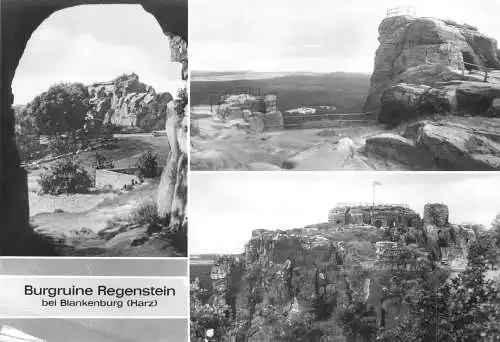 Blankenburg / Harz Burgruine Regenstein gl1977 174.229