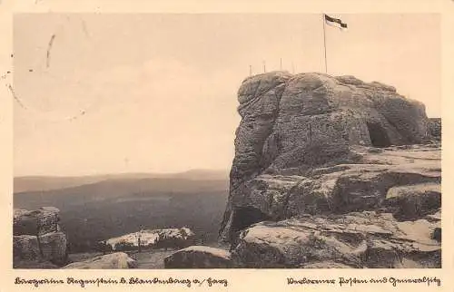 Blankenburg / Harz Burgruine Regenstein gl1933 174.255