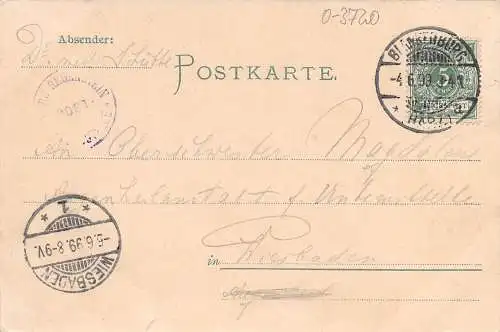 Blankenburg / Harz Der Regenstein gl1899 174.252