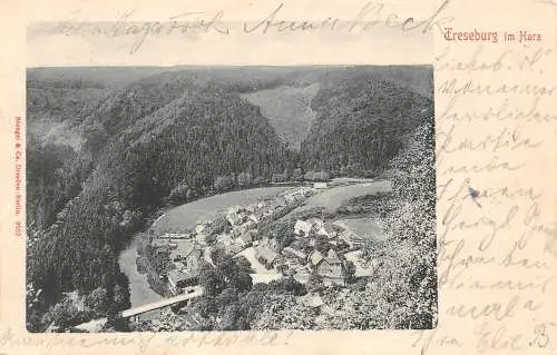 Treseburg (Harz) Panorama gl1912 174.279