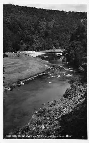 Altenbrak (Harz) Neue Bodebrücke gl1934 174.296