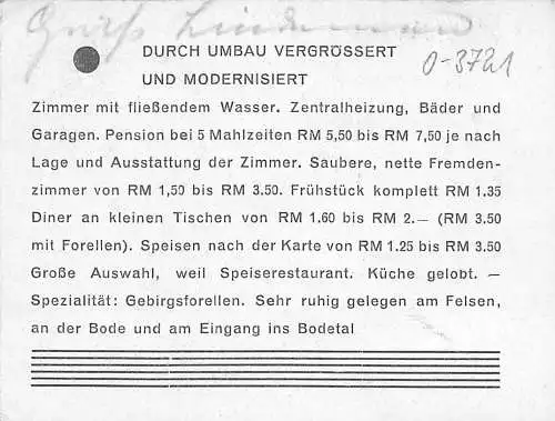 Altenbrak (Harz) Sammelbild Gasthaus "Zur Luppbode" ngl 174.306