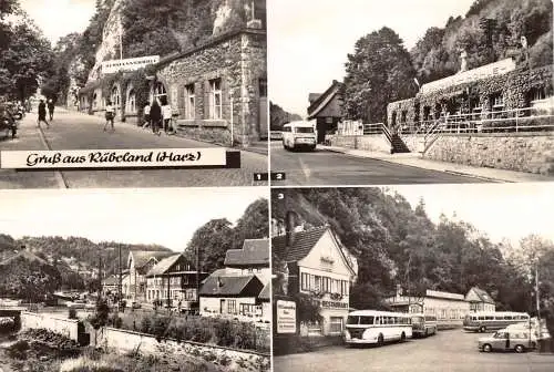 Rübeland (Harz) 4 Ansichten gl 174.326