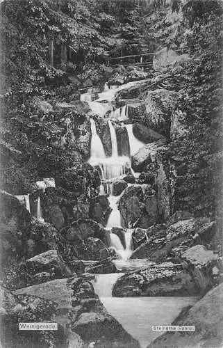 Wernigerode (Harz) Steinere Rinne gl1909 174.343