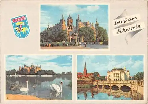 Schwerin Mehrbildkarte gl 174.377