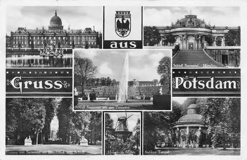 Potsdam Mehrbildkarte feldpgl1942 174.393