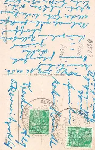 Altenbrak (Harz) Blick von der Bachhöhe gl1956 174.423