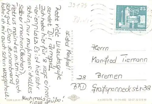 Magdeburg Strandbad Barleber See gl1973 174.415