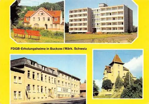 Buckow (Märk. Schweiz) FDGB-Erholungsheime ngl 174.450