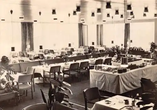 Saßnitz (Rügen) MITROPA-Rügen-Hotel Restaurant gl1973 174.448