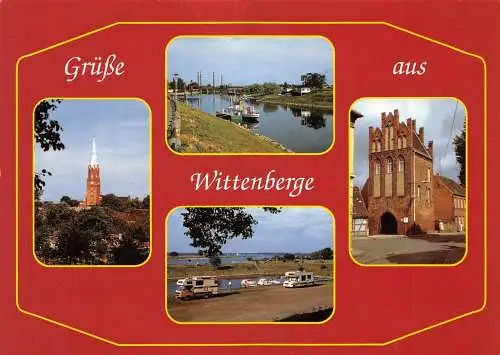 Wittenberge Mehrbildkarte ngl 174.464