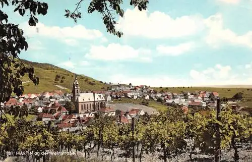 St. Martin a. d. Weinstraße Panorama gl1967 174.494