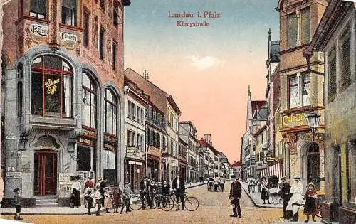 Landau (Pfalz) Königsstraße gl1919 174.499
