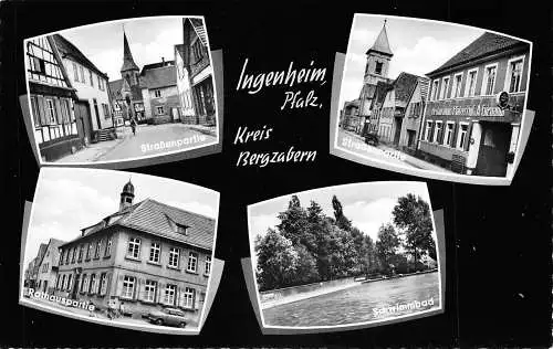 Ingenheim/Pfalz Mehrbildkarte ngl 174.500