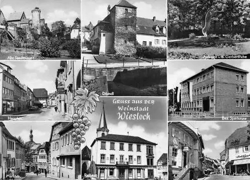 Wiesloch Mehrbildkarte gl1963 174.513