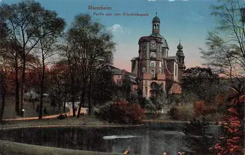 Mannheim Partie aus dem Friedrichspark ngl 174.503