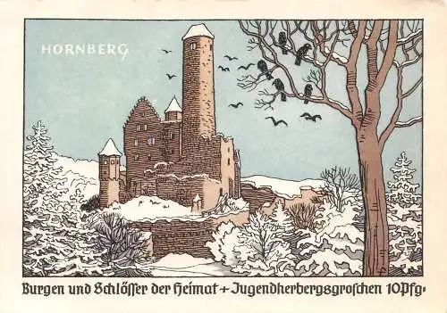 Neckarzimmern a.N. Burg Hornberg Jugendherbergsgroschen ngl 174.520