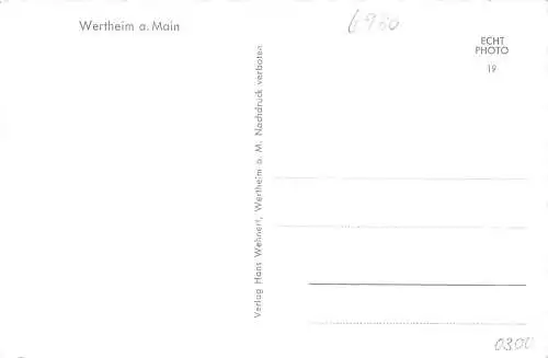Wertheim a. Main Gesamtansicht ngl 174.535