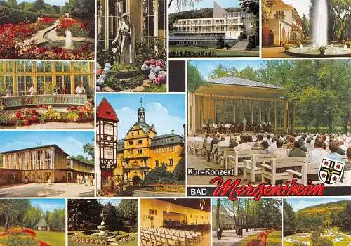 Bad Mergentheim Mehrbildkarte ngl 174.547
