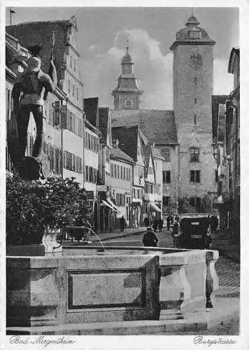 Bad Mergentheim Burgstraße gl1935 174.550