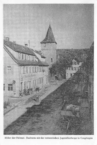 Creglingen Faulturm mit Jugendherberge ngl 174.563