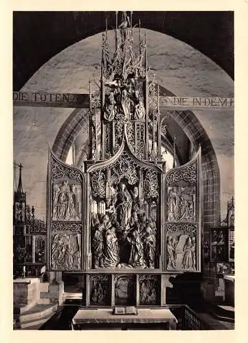 Creglingen an der Tauber Herrgottskirche Marienaltar ngl 174.558