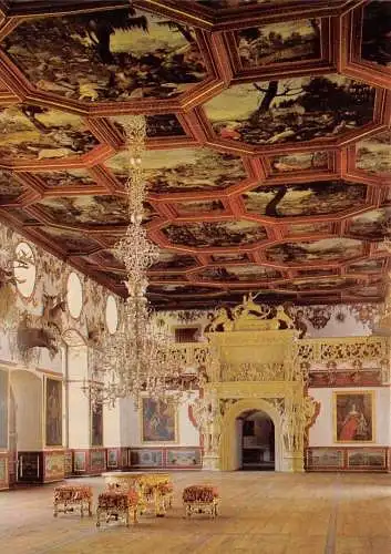 Weikersheim (Taubertal) Schloß Rittersaal ngl 174.565