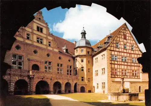 Weikersheim (Taubertal) Schloßhof ngl 174.564