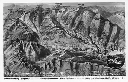 Kleinwalsertal Tourenkarte ngl 174.574