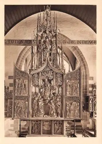 Creglingen an der Tauber Herrgottskirche Marienaltar ngl 174.557
