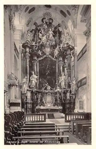 Schöntal a. Jagst Inneres der Klosterkirche ngl 174.608