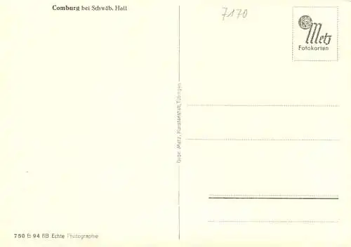 Schwäb. Hall Comburg ngl 174.616
