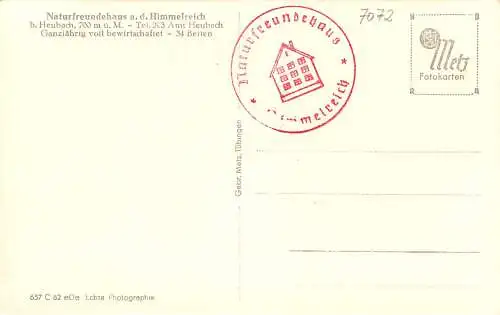 Heubach am Rosenstein Naturfreundehaus ngl 174.618