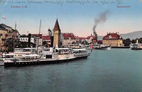 Lindau (Bodensee) Hafenpartie gl1919 174.662