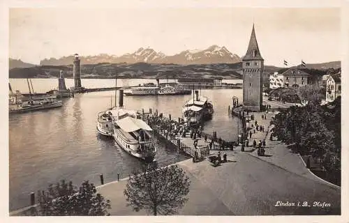 Lindau (Bodensee) Hafen gl1927 174.658